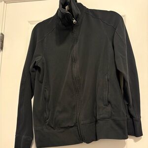 Pact Black women full zip sweatshirt/jacket